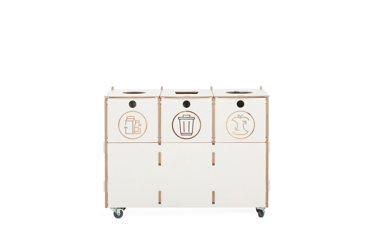 Recycling bin Container W3